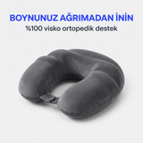 Travelly visko ortopedik seyahat boyun yastığı