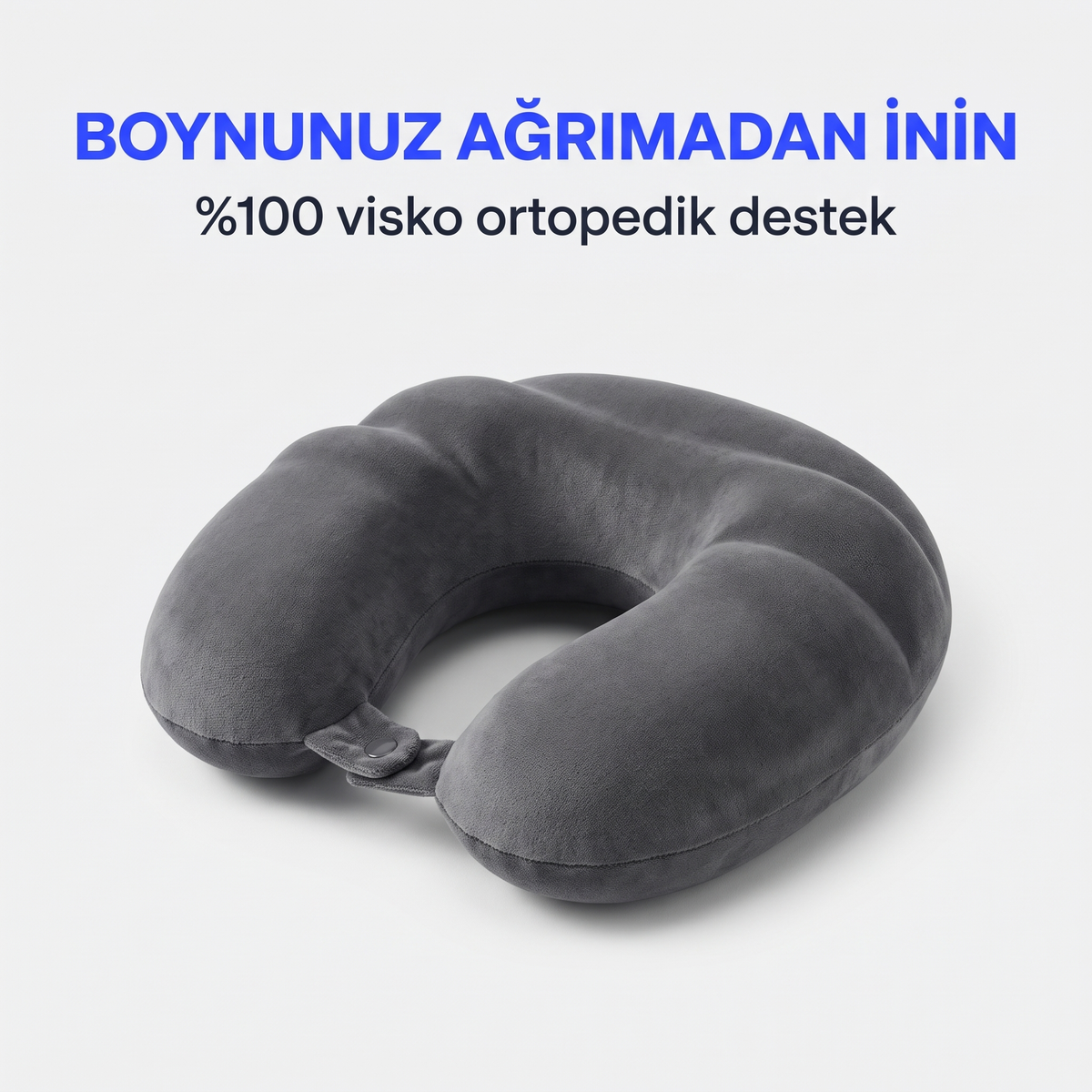 Travelly visko ortopedik seyahat boyun yastığı