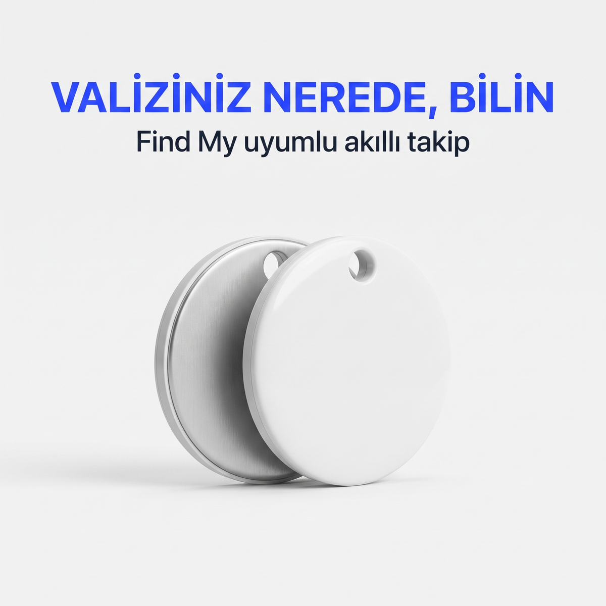 Travelly bavul takip cihazı Find My uyumlu akıllı bulucu